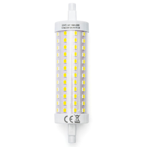 Lampadashop Lampadine R7S LED 118 mm - 16W - 2100 Lumen - 3000K