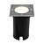 Faretto Segnapasso LED Quadrato - IP67 - 5W - 2700K - 1M Cavo