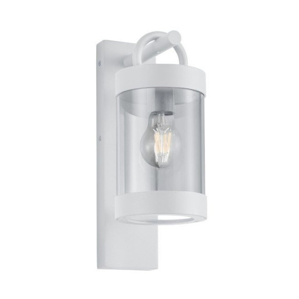 Trio Lighting Applique da Esterno LED con Sensore Crepuscolare - E27 - IP44 - Sambesi - Bianco