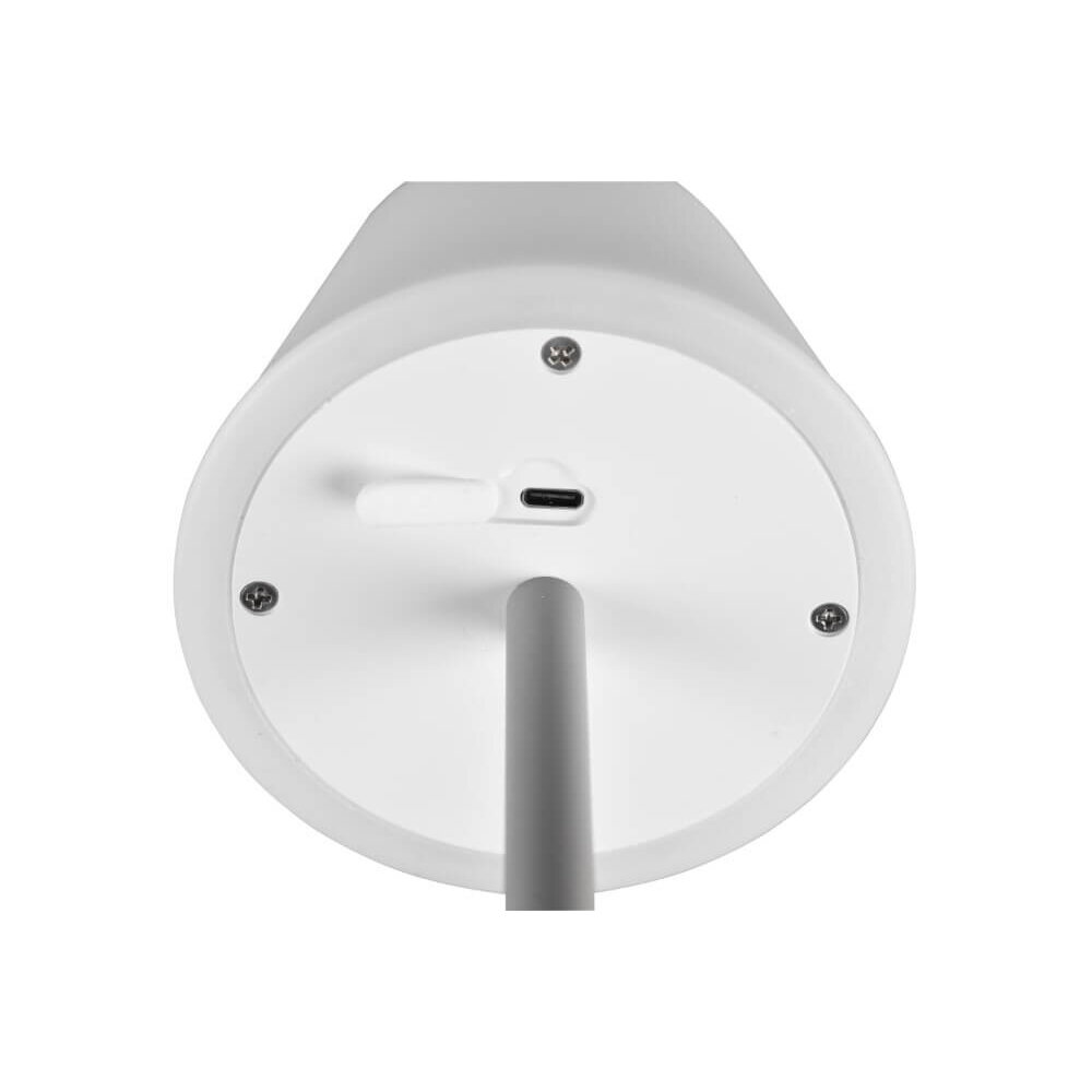 Lampada da Tavolo LED Ricaricabile con Porta USB - Dimmerabile - 2,2W 