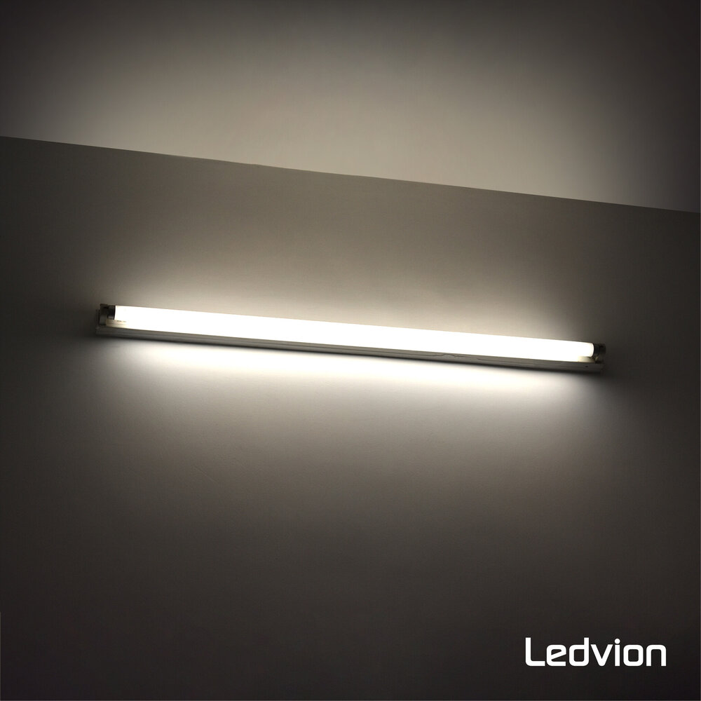 Ledvion Tubo LED 120 cm - 18W - 4000K - 185 Lm/W - Alta efficienza - Etichetta energetica B