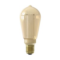 Calex Calex Rustico Lampadina LED - E27 - 120 Lm - Oro