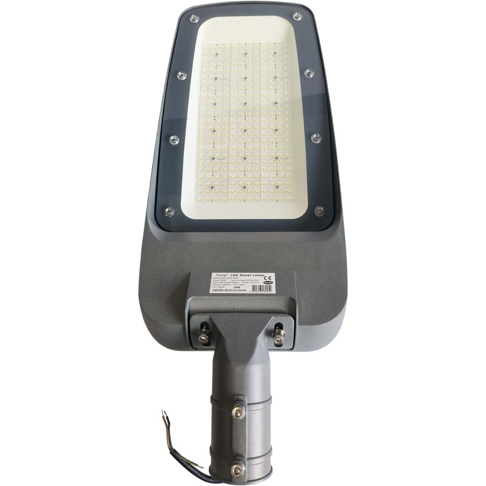 Lampadashop Illuminazione stradale a LED con Sensore Crepuscolare - 200W - Osram LED - 170 Lm/W - 4000K - IP66 - 5 anni di garanzia