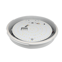 Lampadashop Plafoniera LED di emergenza con sensore - NESO - 13W - CCT - 1300 Lumen - IP54 - Bianco - Ø32 cm