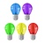 5-pack Lampadina LED E27 Filamento - 1W - 2100K - 50 Lumen - Colorato