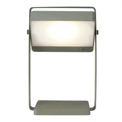 Lampada da Tavolo Solare LED Saulio - 3W - 3000K - IP44 - 200 Lumen - Verde Oliva