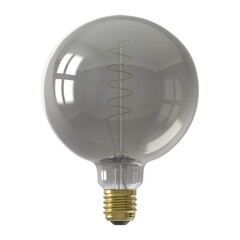 Calex Globe Flex Lampadina LED - E27 - 136 Lm - Titanio