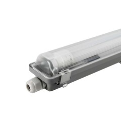Plafoniera LED da 60 cm - 7W - 1120 Lumen - 6500K - IP65 - con Tubo LED