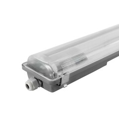 Plafoniera LED da 60 cm - Stagna - Per 2 Tubi LED