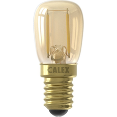Calex Pilot Lampadina LED Filamento - E14 - 136 Lumen - Finitura Oro