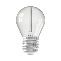 Calex E27 Lampadina LED Filamento - 1W - 1800K - 55 Lumen - Clear