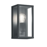 Trio Lighting Lampada da parete per esterno - Nera - Attacco E27 - IP44