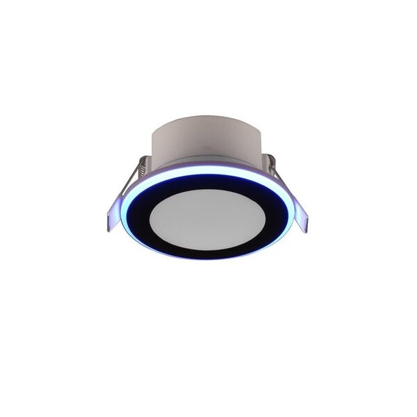 Trio Lighting Faretto da incasso a LED Nero Opaco - 5W - 3000K - RGBWW - Inclinabile