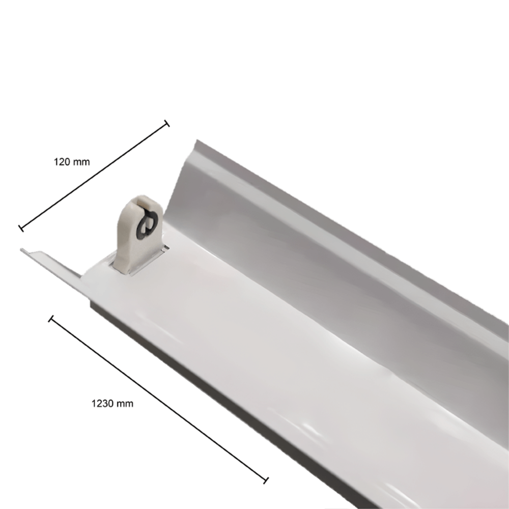 Lampadashop Plafoniera Reglette LED - 120 cm