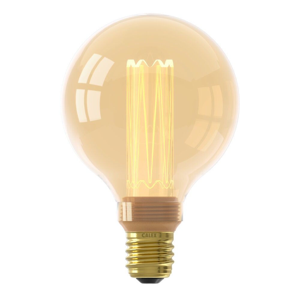 Calex Calex Globe Lampadina LED G95 - E27 - 3,5W - Oro - Dimmerabile