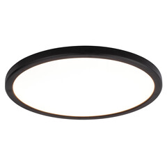 Plafoniera da Soffitto LED Nero - IP44 - 18W - 2700K - Ø29 CM