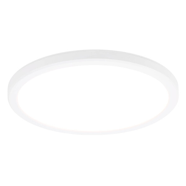 Ledvion Plafoniera per Bagno - 13W - 1130 Lumen - Bianco - Ø24,4 CM - IP44 Impermeabile - 2700K - Plafoniera LED