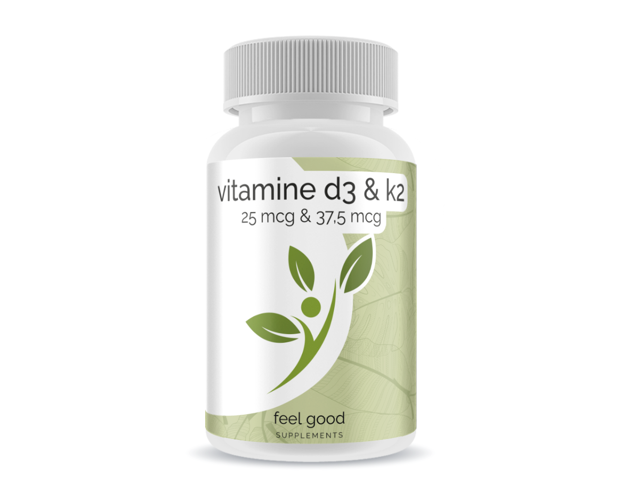Vitamine D3 + K2  - 60 softgels