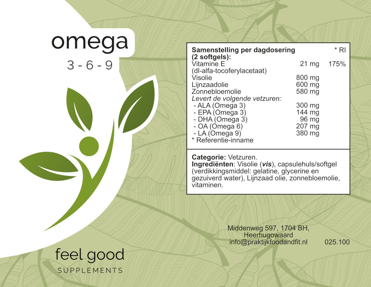 Omega 3-6-9 - 100 softgels Omega 3-6-9 - 100 softgels