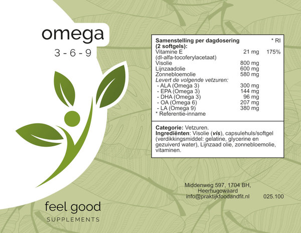 Omega 3-6-9 - 100 softgels Omega 3-6-9 - 100 softgels