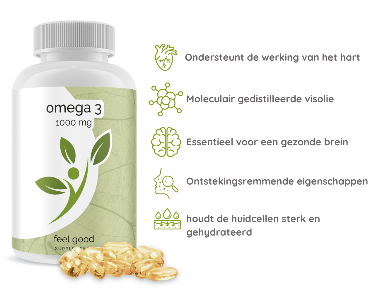 Omega-3 - 1000 mg - 90 softgels