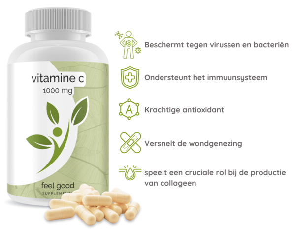 Vitamine C1000 mg - 90 Vcaps Vitamine C1000 mg - 90 Vcaps
