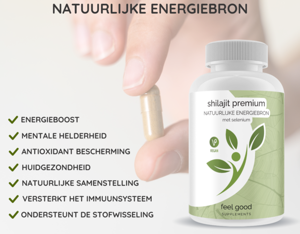Shilajit Premium + Selenium - 60 Vcaps