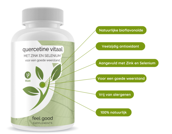 Quercetine Vitaal extract- 60 Vcaps Quercetine Vitaal extract- 60 Vcaps
