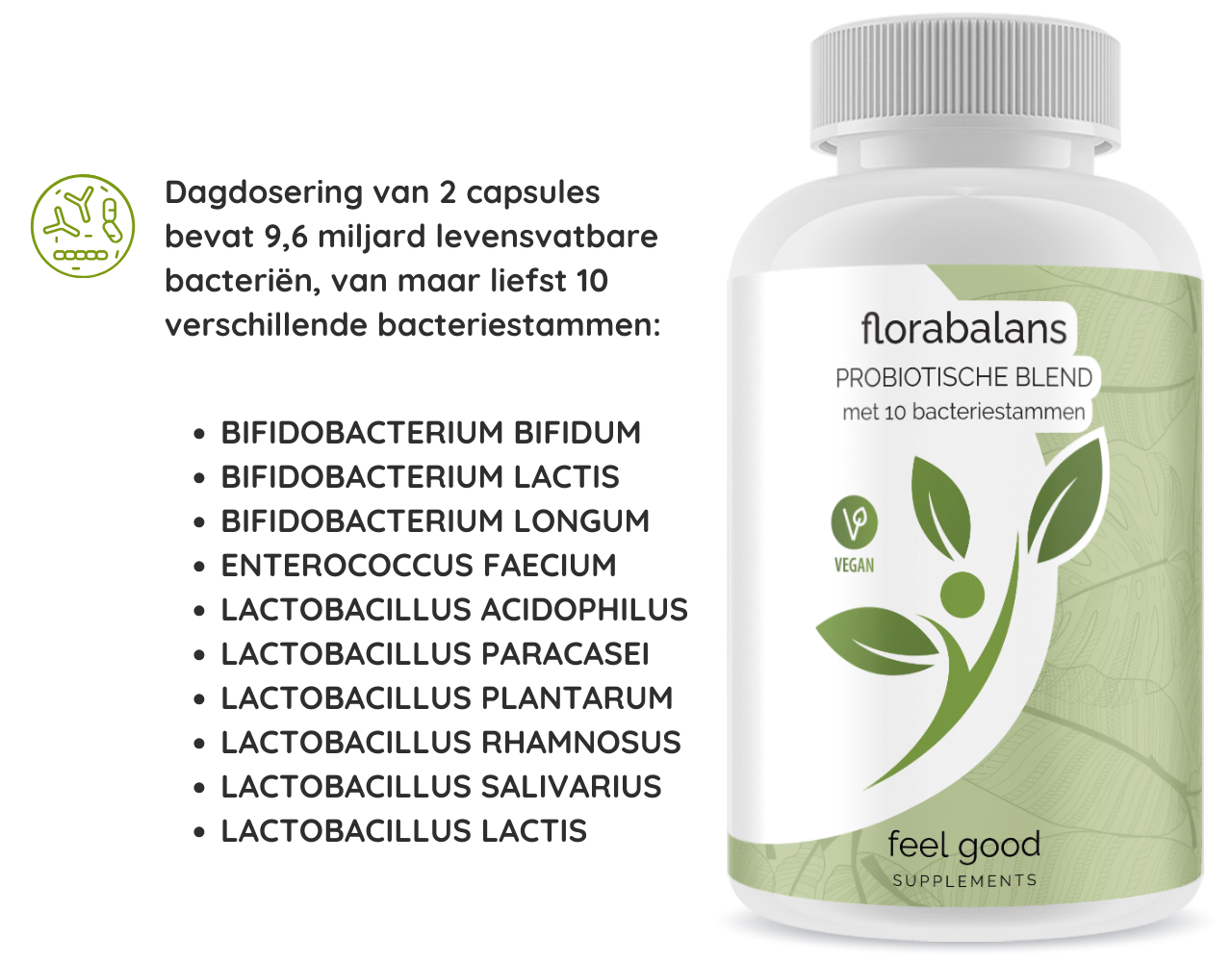 Florabalans Probische Blend  - 100 Vcaps Florabalans Probische Blend  - 100 Vcaps
