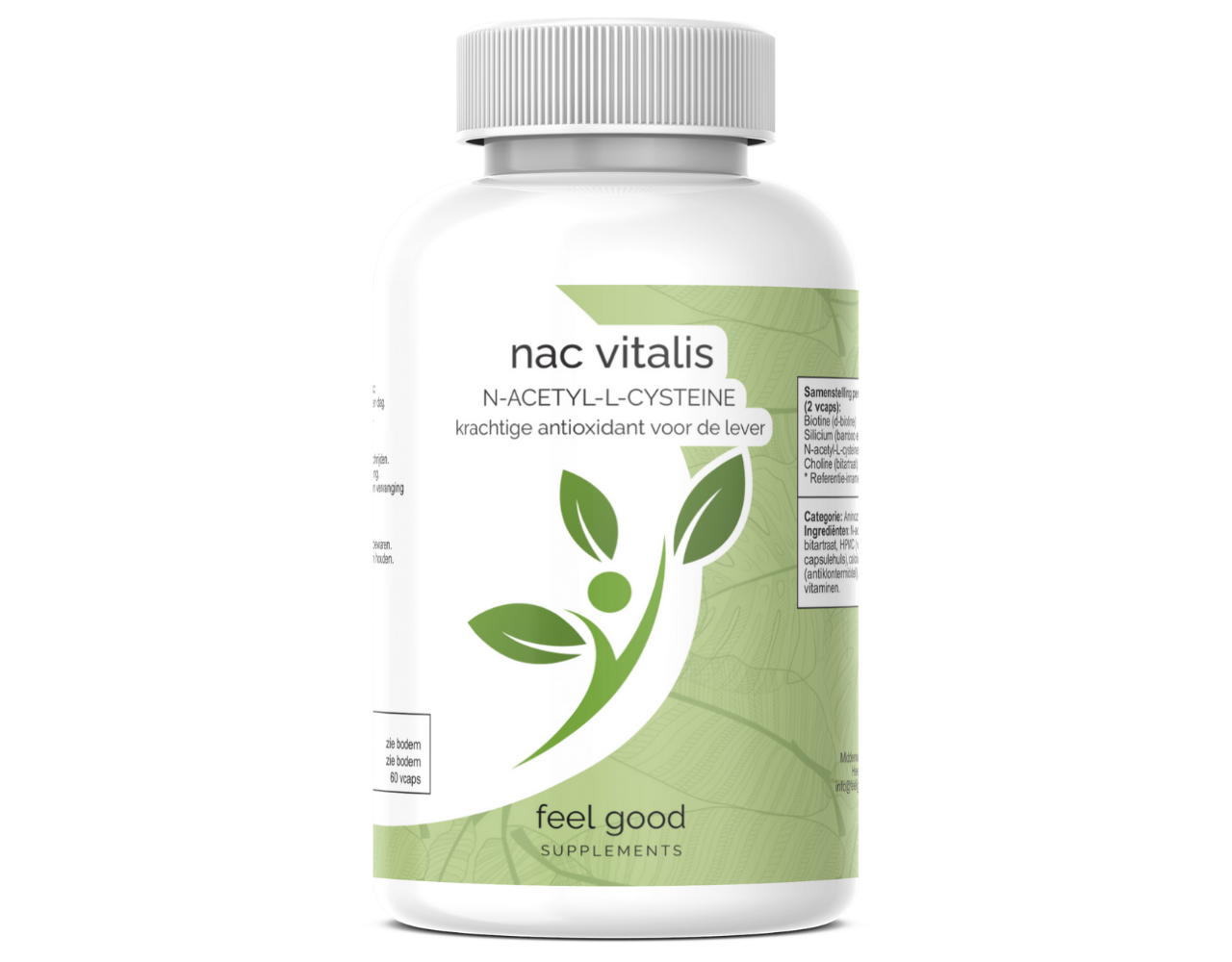 NAC Vitalis - N-Acetyl-L-Cysteine - 60 vcaps