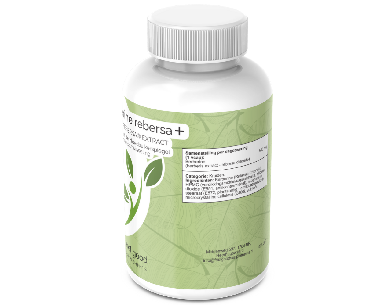 Berberine Rebersa® + | 60 vcaps Berberine Rebersa® + | 60 vcaps