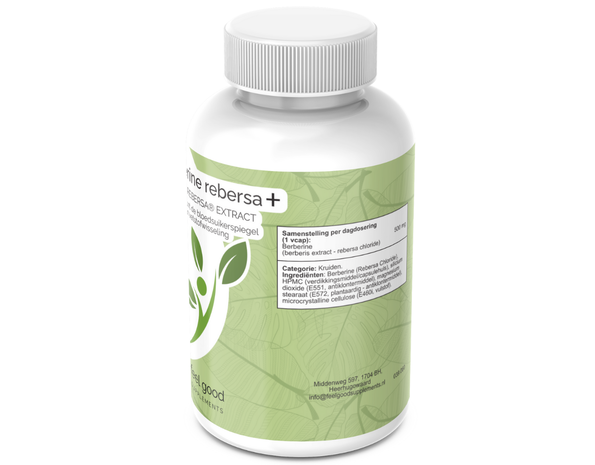 Berberine Rebersa® + | 60 vcaps Berberine Rebersa® + | 60 vcaps