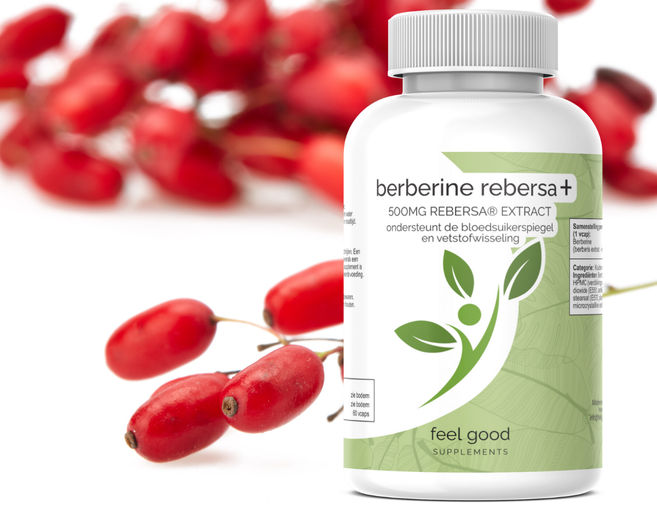 Berberine Rebersa® + | 60 vcaps Berberine Rebersa® + | 60 vcaps