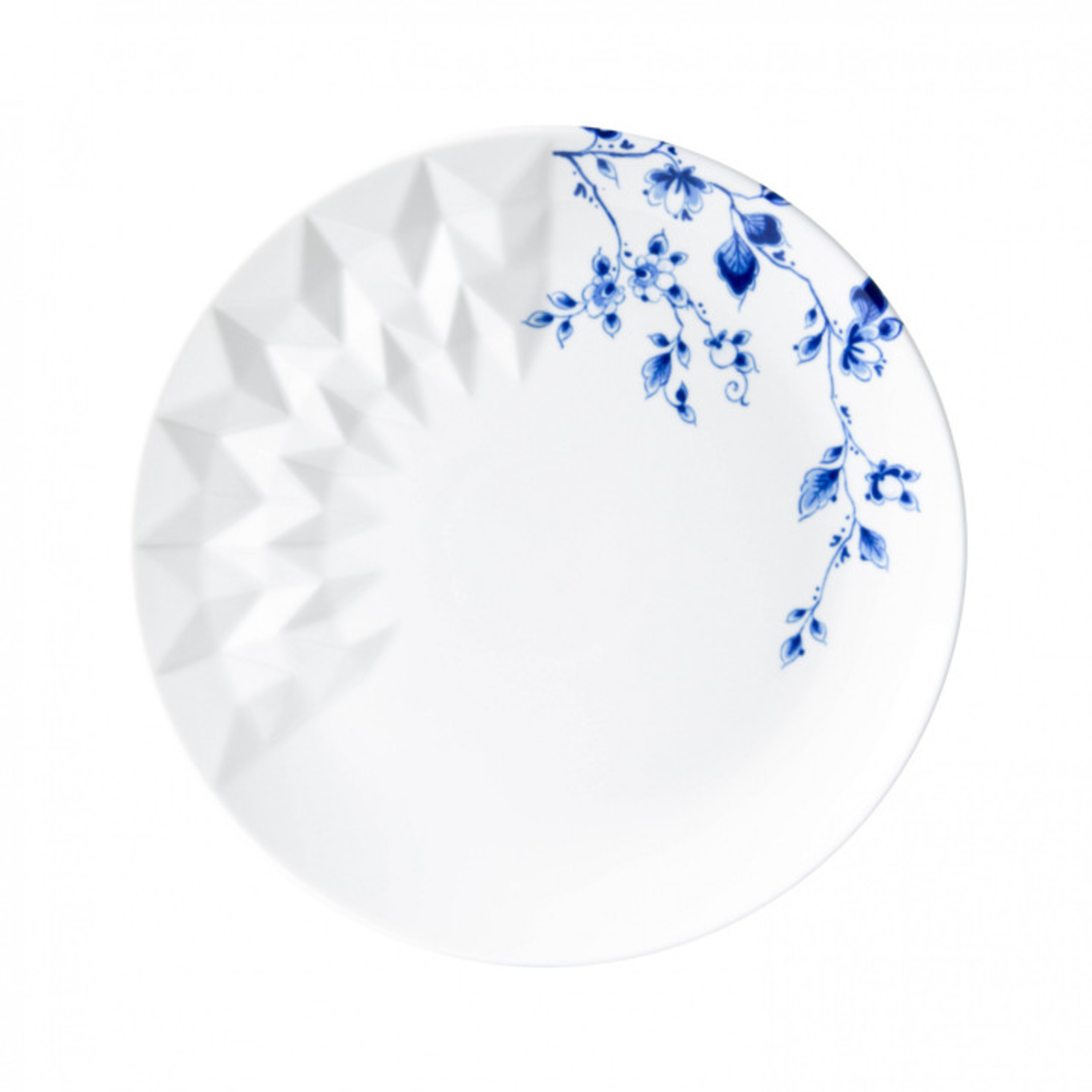 Heinen Delftware Blauw Vouw Ontbijtbord