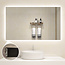 Miroir chauffant infrarouge avec éclairage LED 60 x 120 cm 700Watt