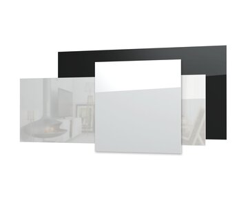 Ecosun Panneaux infrarouges Ecosun GS en verre blanc ou noir pour mur ou plafond