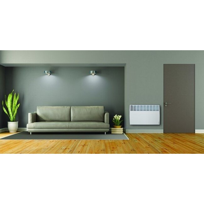 Ecoflex Atlantic F125-D elektrische kachel met instelbare thermostaat