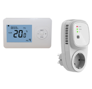Quality Heating QH-Basic white thermostaat inclusief Plug-in ontvanger