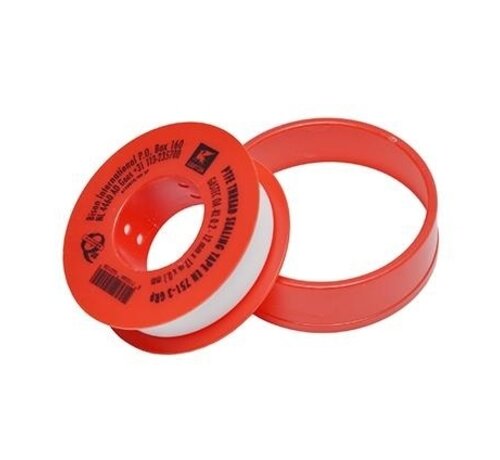 Teflon tape Lengte = 12 m, per rol