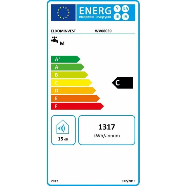 Chauffe-eau électrique Wi-Fi ELDOM 50 litres 2,0 kW