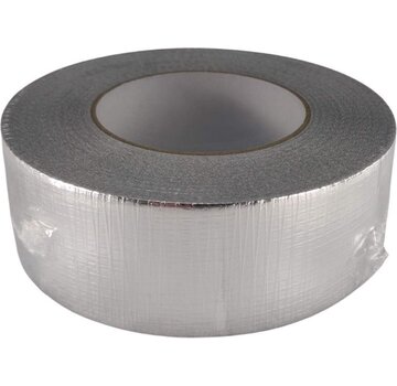 Aluminium tape rol 5 cm breed en 50 meter lengte.