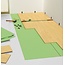 Isolatie XPS plaat ISO74 (hout,parket, tapijt) 5m² per pak