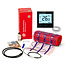 100 Watt elektrische vloerverwarming mat set inclusief Soft Touch 7-Daags Programmeerbare thermostaat