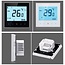 200 Watt mat set inclusief Soft Touch 7-Daags Programmeerbare thermostaat