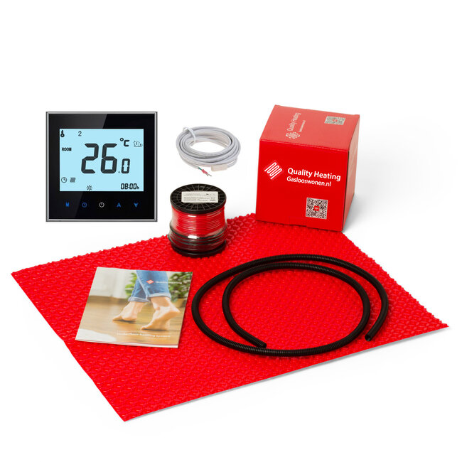 160Watt m² QH Grid programmeerbaar wit of zwart