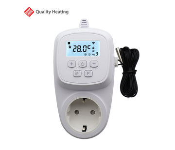 Thermostat à prise Wifi avec capteur séparé QH-42