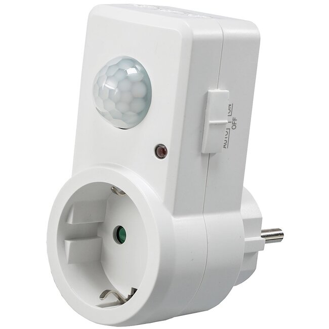 Interrupteur marche/arrêt du détecteur de mouvement de la prise