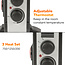 Turbo 2000Watt convecteur électrique mural et indépendant avec minuterie et puissance réglable