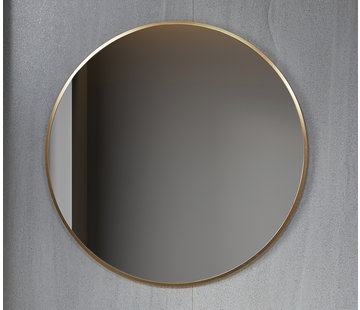 Bella Mirror Spiegel rond 80 cm met gouden frame