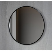 Bella Mirror Spiegel rond 100 cm met zwart frame